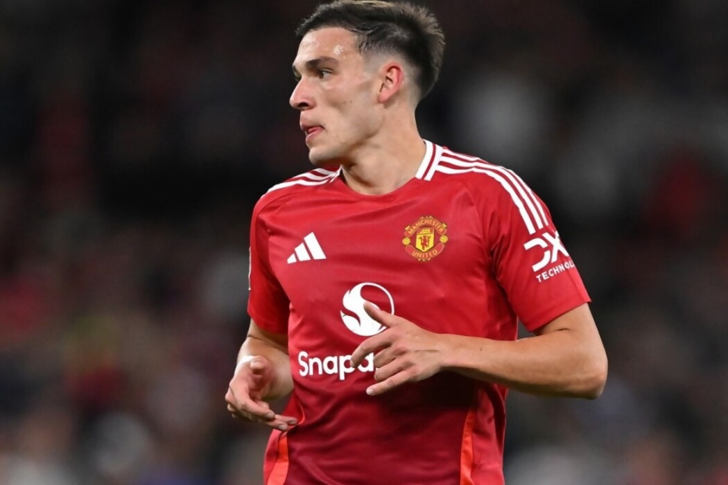 Gol de Manuel Ugarte en el triunfo de Manchester United 