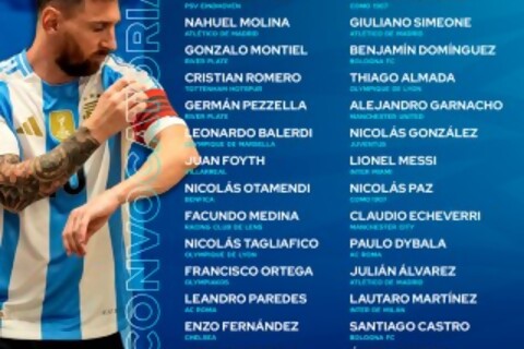 Estos son los reservados de Argentina para jugar con Uruguay