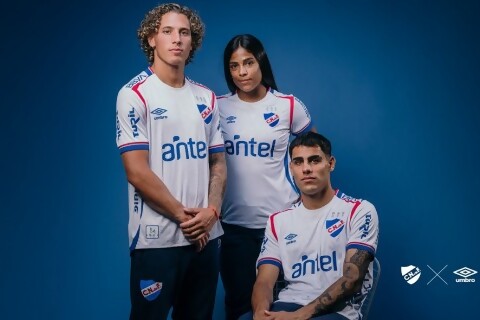 Nacional presentó su nueva camiseta