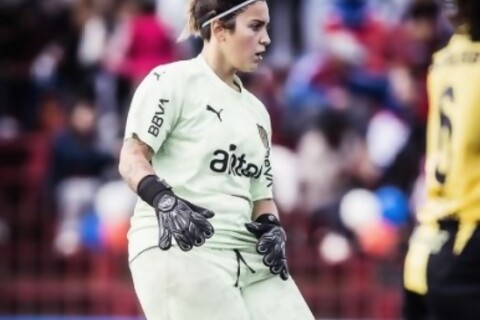 Martina Alonso: “tuvimos que calentar en un pedazo de tierra”