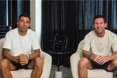 Lionel Messi desembarca en el fútbol uruguayo junto a Luis Suárez