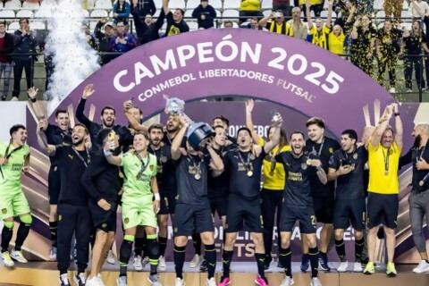 Peñarol ganó la Copa Libertadores de Fútbol Sala