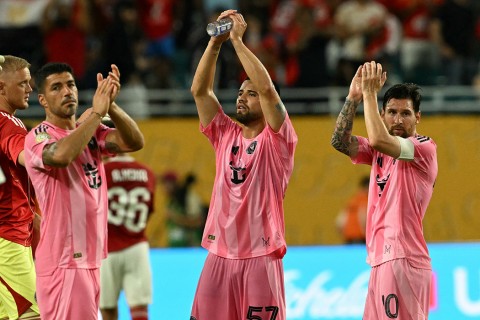 Con Suárez y Maxi Falcón de arranque, Inter Miami igualó con Al Ahly