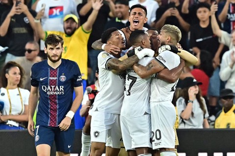 Bombazo en el Mundial de Clubes: Botafogo le ganó a PSG