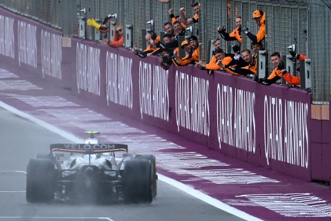 Lando Norris ganó en Silverstone y Hülkenberg hizo historia