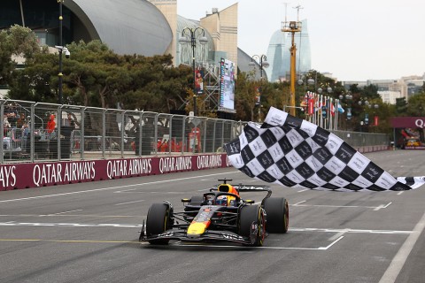 Max Verstappen ganó el GP de Azerbaiyán de Fórmula 1