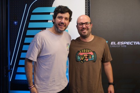 Jean De Felippo y Martin Bayarres en El Despegue