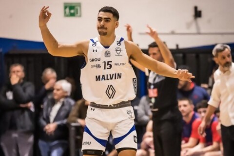 Malvín consiguió su primer punto en la LUB