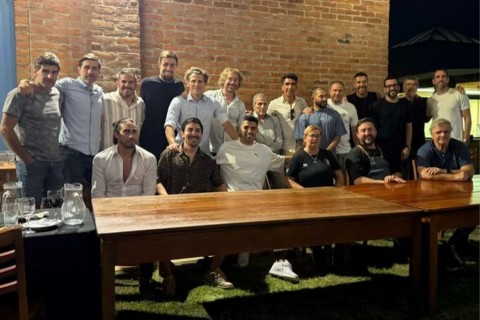 El reencuentro del plantel del Mundial Sudáfrica 2010