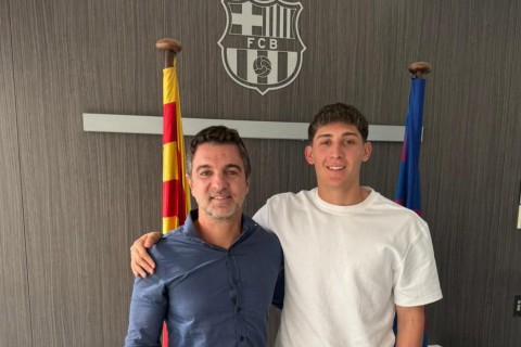 Germán Krasouski: “Patricio va a estar cedido en el Barça Atlétic”