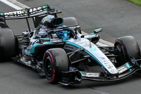 Volvió la F1: Russell logró la Pole, Verstappen se accidentó y Colapinto 16°