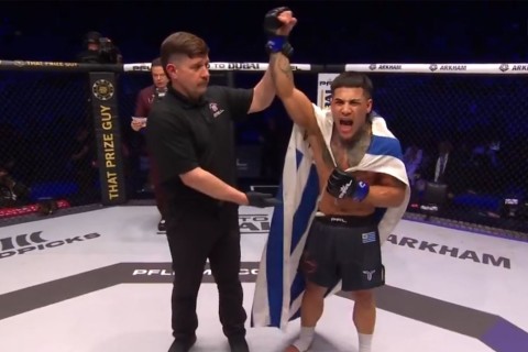 Luciano “Toro” Pereira ganó por Knock Out en su debut en la PFL