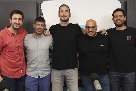 Pablo Gardiol y Fernando Zaharriev en El Despegue