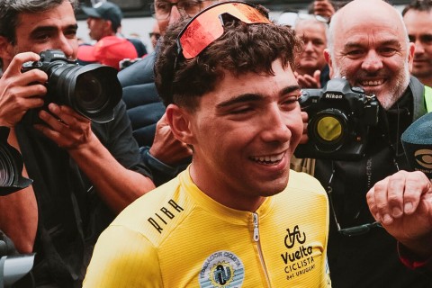 Pablo Bonilla ganó la Vuelta Ciclista del Uruguay