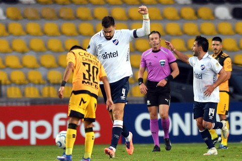 Nacional empató 1-1 ante Coquimbo Unido en su debut por la Copa Libertadores