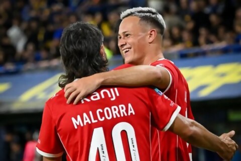 Abaldo anotó y fue figura en el empate ante Boca en La Bombonera