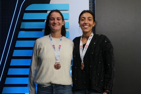 Justina Arregui y Chiara Curcio en El Despegue