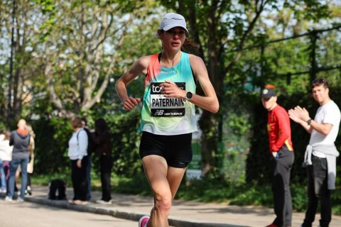 Julia Paternain logró una histórica octava posición en la Maratón de Londres