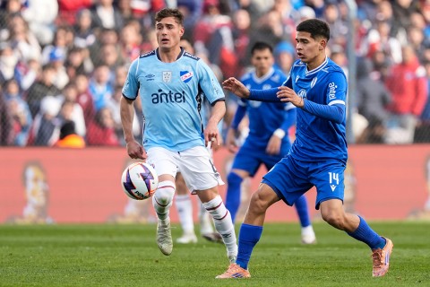 En la última pelota del partido Juventud le robó un punto a Nacional en el Gran Parque Central