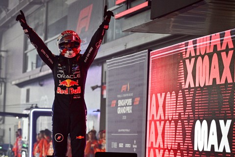 Max Verstappen ganó en Singapur y completó un fin de semana perfecto en la Fórmula 1