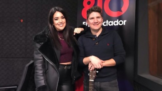 Martín Piña y Angela Leiva presentaron su última canción en vivo — Audios — Bien Igual | El Espectador 810