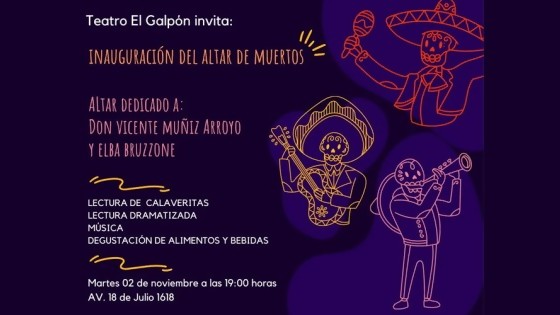 Día de los difuntos a la mejicana en El Galpón — La Entrevista — Más Temprano Que Tarde | El Espectador 810