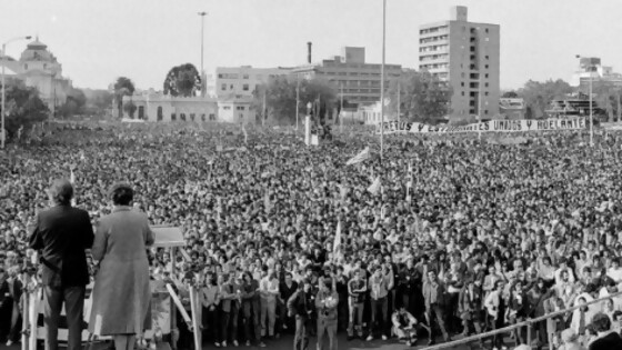 Audios de la democracia: a 40 años del 1º de Mayo de 1983 — Gabriel Quirici — No Toquen Nada | El Espectador 810