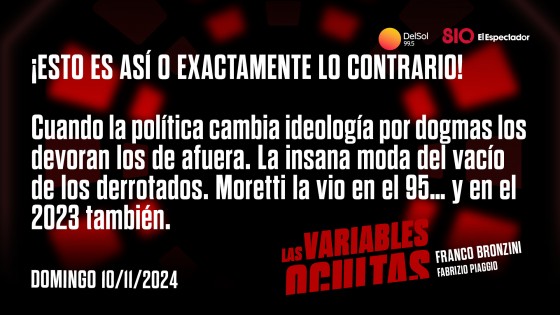 ¡Esto es así o exactamente lo contrario! — Programas completos — Las variables ocultas | El Espectador 810