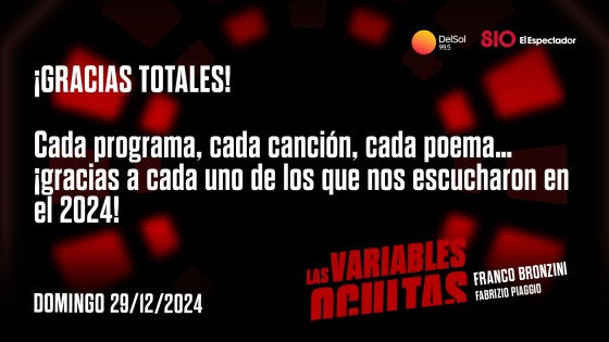 ¡Gracias Totales! Parte 1 — Programas completos — Las variables ocultas | El Espectador 810