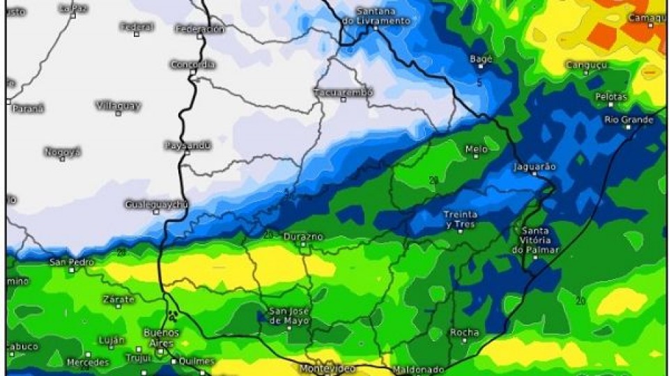 Bidegain: una semana en la que se esperan precipitaciones, vientos e incluso heladas —  Clima — Dinámica Rural | El Espectador 810