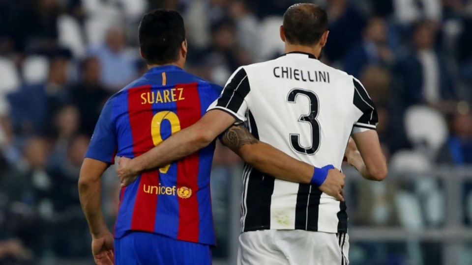 Chiellini: “Admiro a Suárez y la malicia con la que juega, si la perdiera, sería un delantero normal” —  Deportes — Primera Mañana | El Espectador 810
