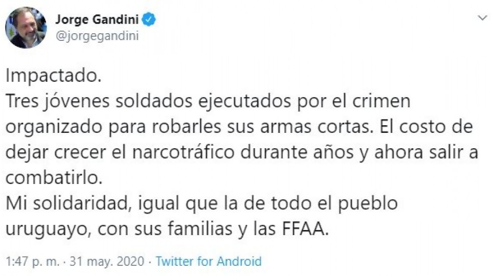 El asesinato de los marinos y las hipótesis en caliente de los políticos —  Departamento de Periodismo de Opinión — No Toquen Nada | El Espectador 810